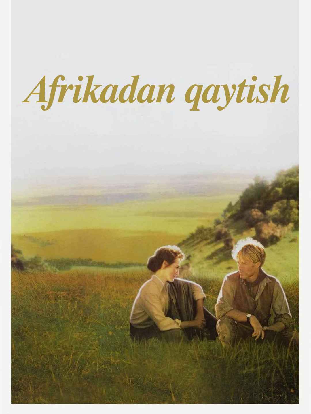 Afrikadan qaytish poster