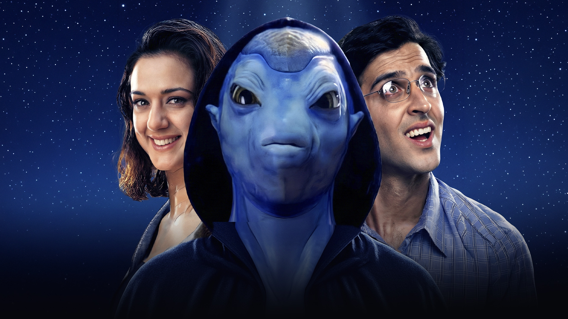 Biz yolg‘iz emasmiz yohud krish - gorizontal poster