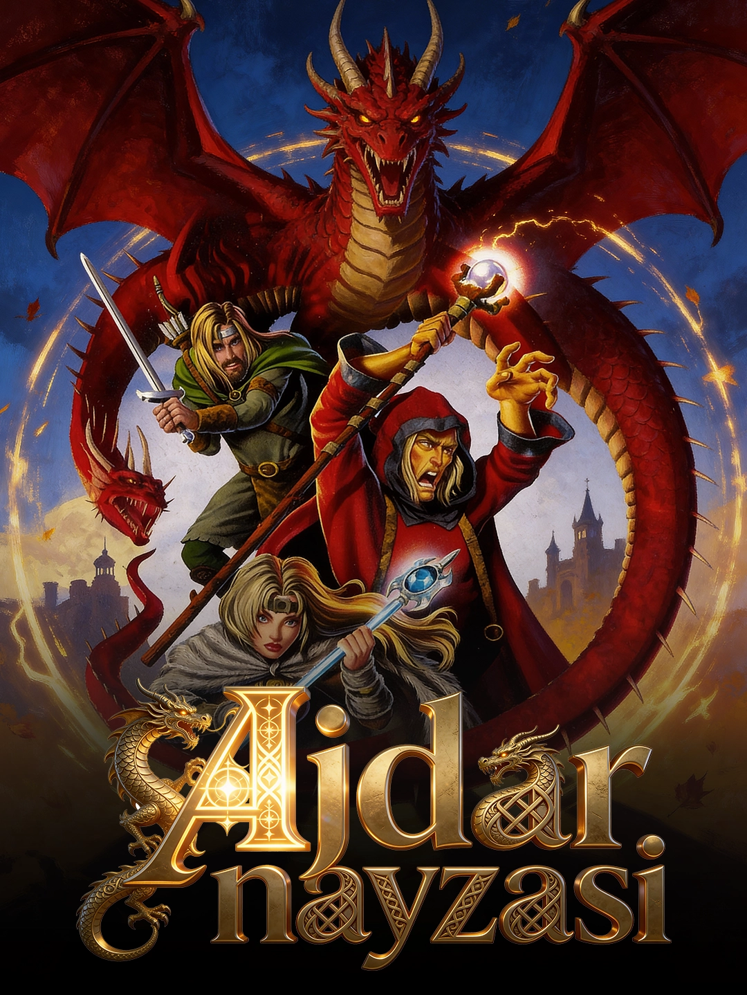 Ajdarho nayzasi poster