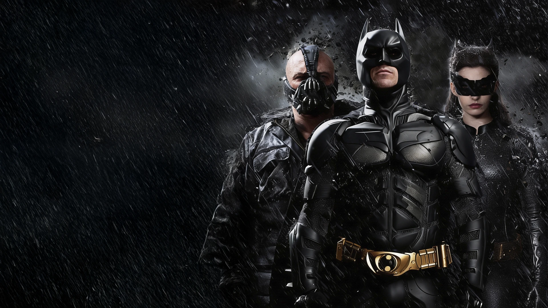 Batman: Afsonaning qaytishi - gorizontal poster