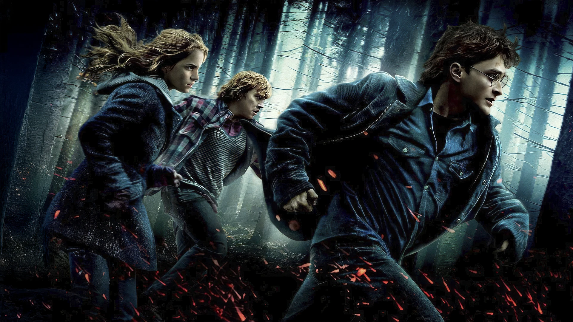 Garri Potter va O'lim tuhfalari: 1-qism - gorizontal poster