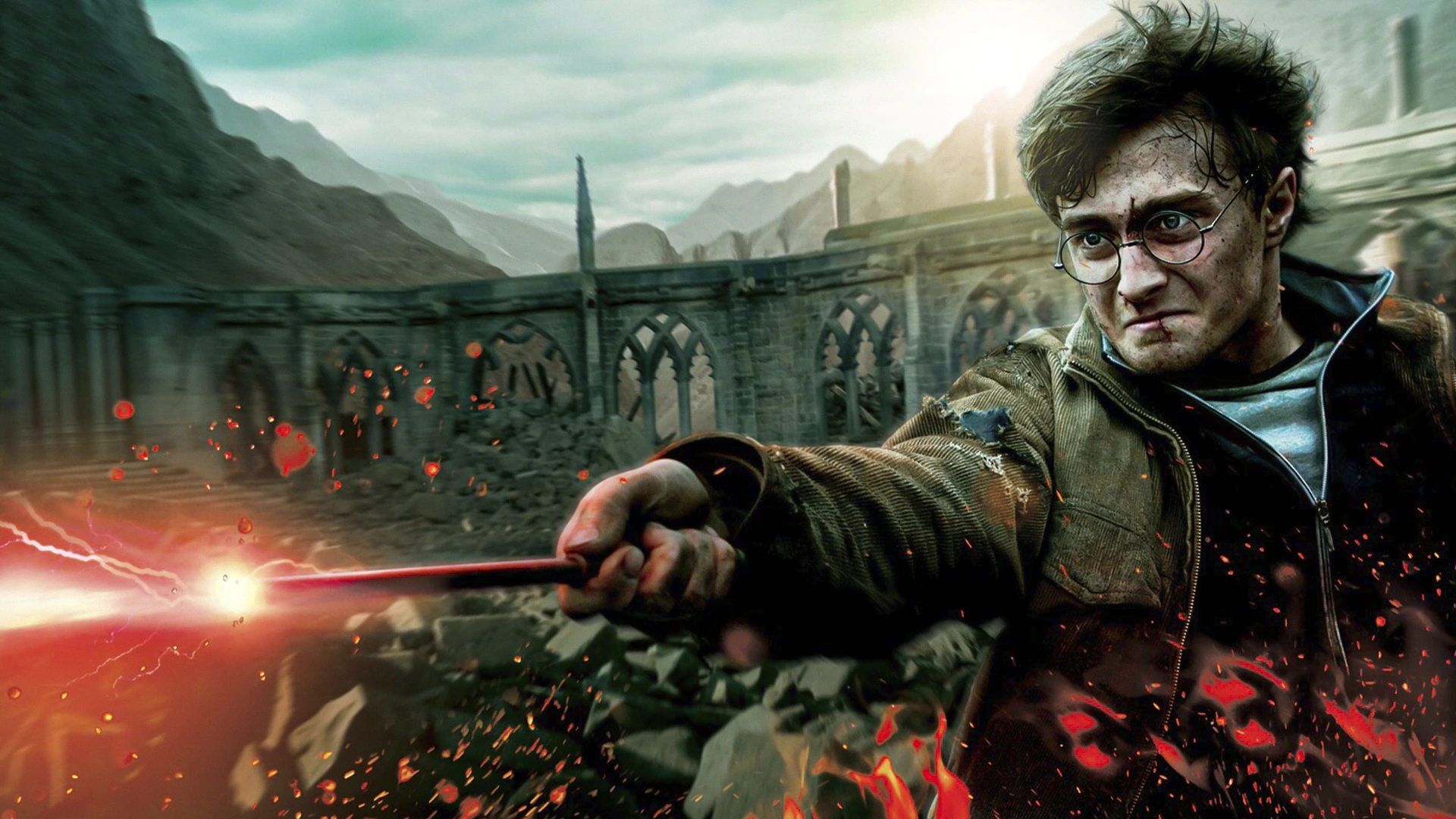 Garri Potter va O'lim tuhfalari: 2-qism - gorizontal poster