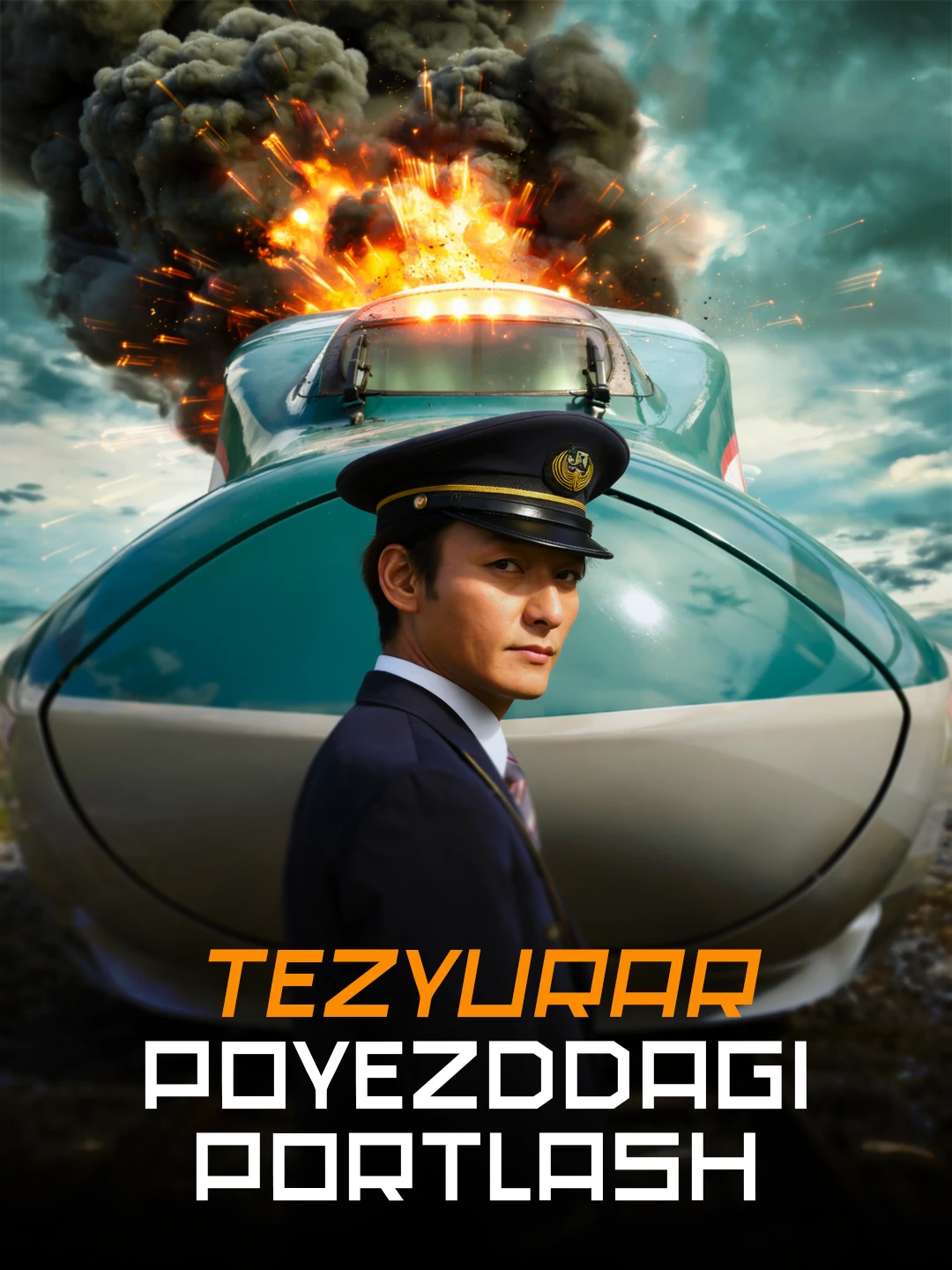 Tezyurar poyezddagi portlash poster