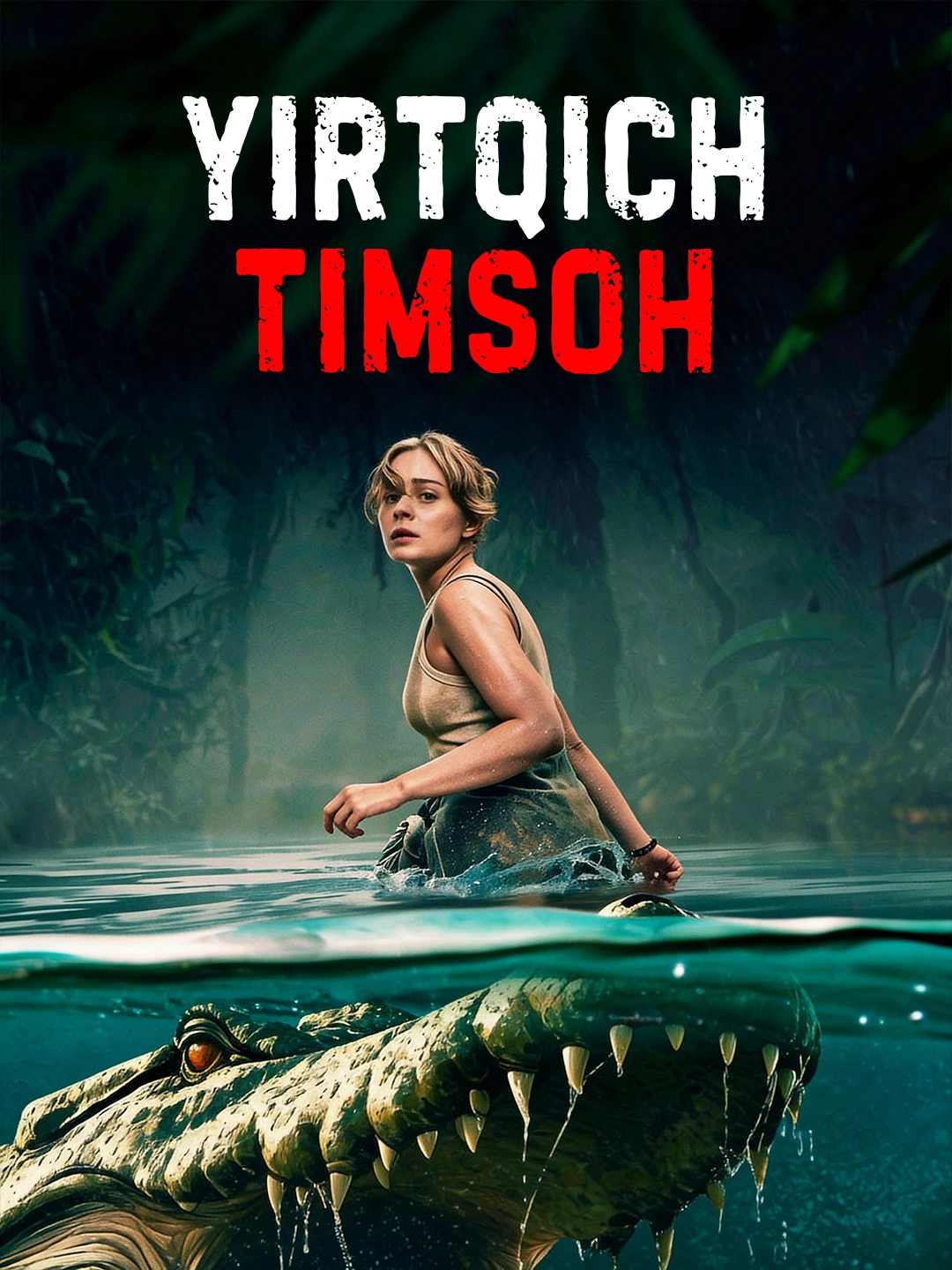 Yirtqich timsoh poster