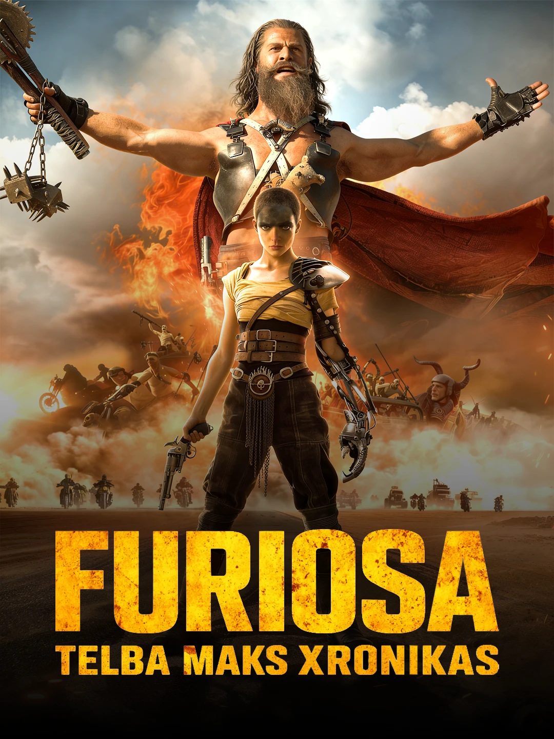 Furiosa: Telba Maks xronikasi poster