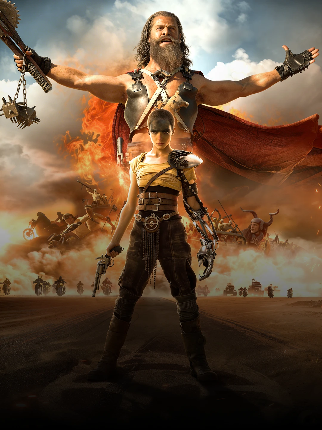 Furiosa: Telba Maks xronikasi - vertikal poster