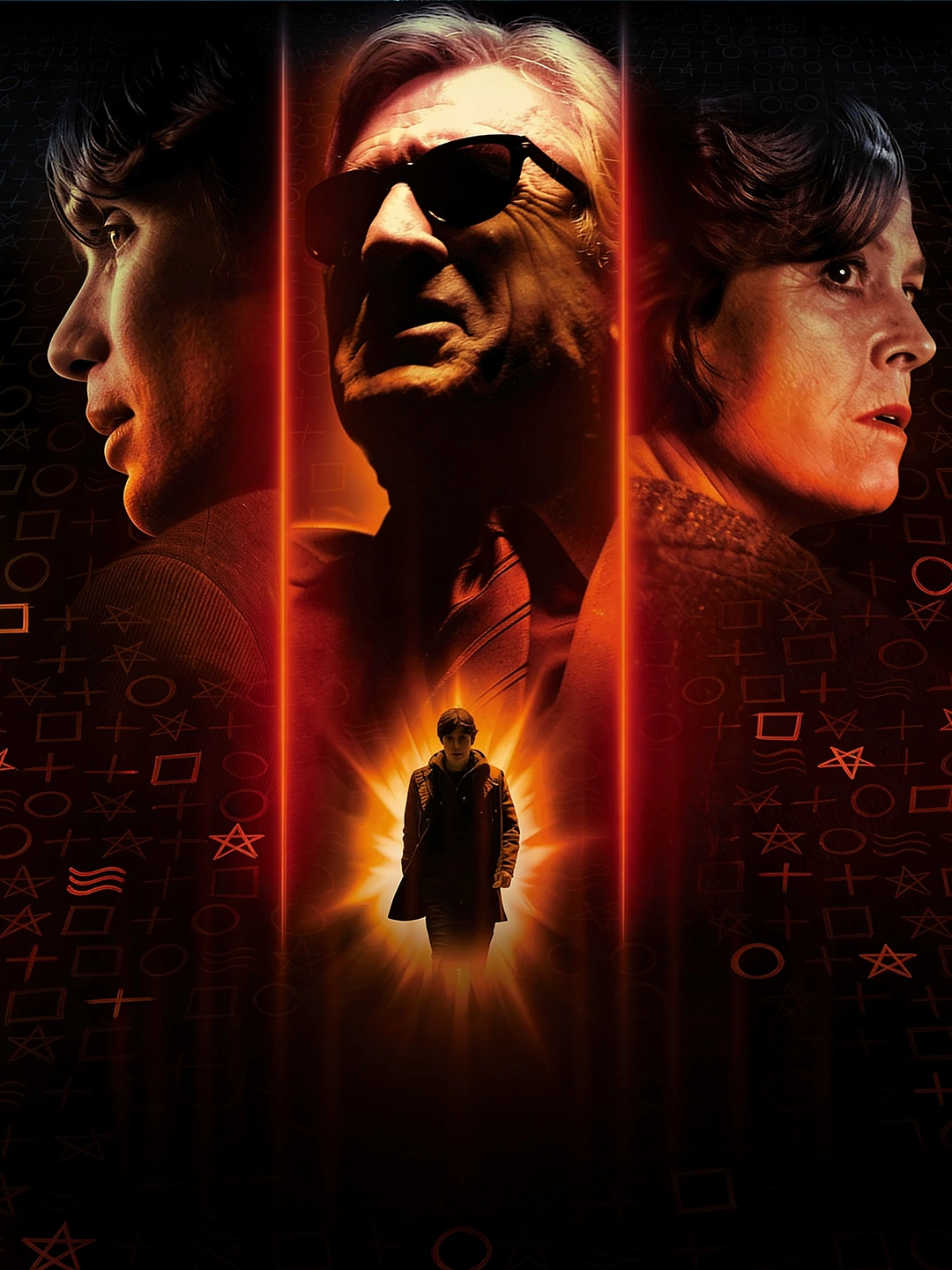 Qizil yog'du - vertikal poster