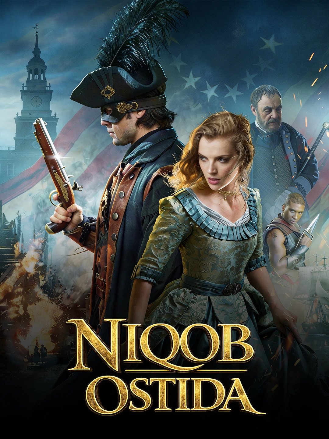 Niqob ostida poster