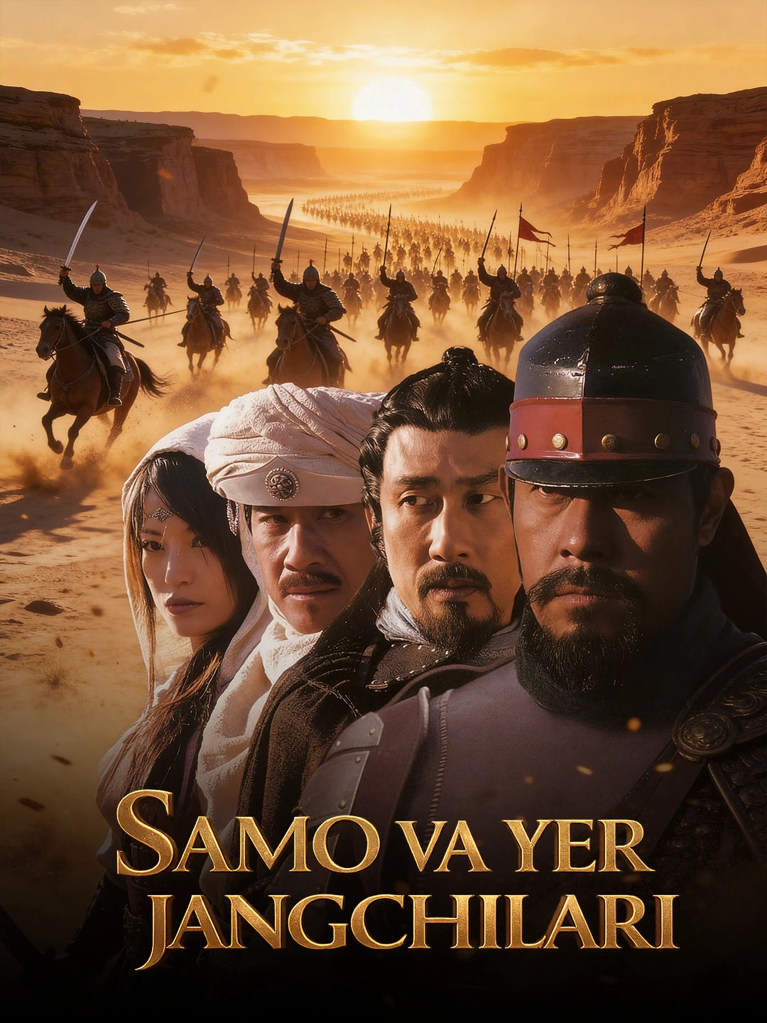 Samo va yer jangchilari poster