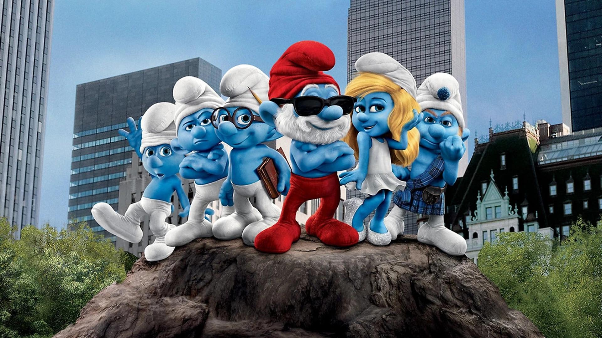 Smurfchalar - gorizontal poster