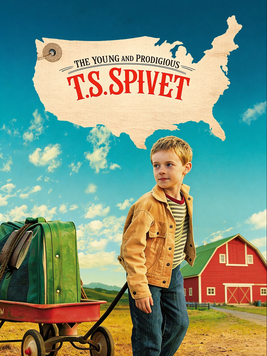 The Young and Prodigious T. S. Spivet poster