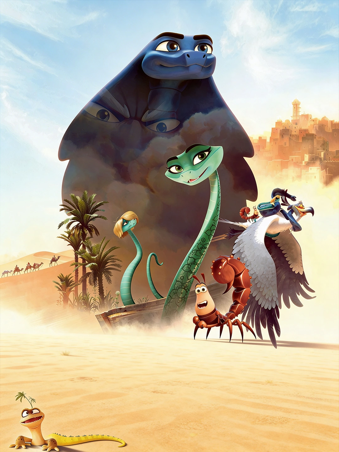 Sahara - vertikal poster