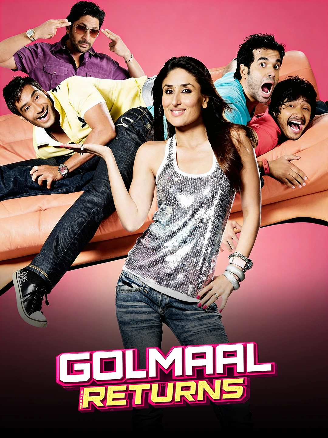 Golmaal Returns poster