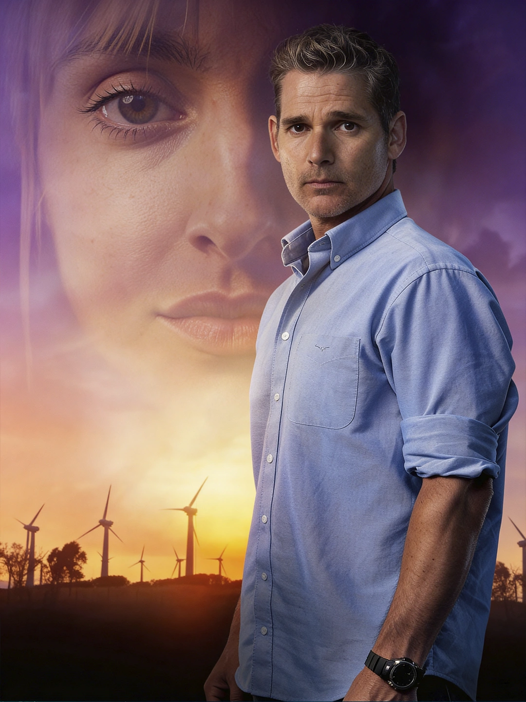 Sirli shahar - vertikal poster