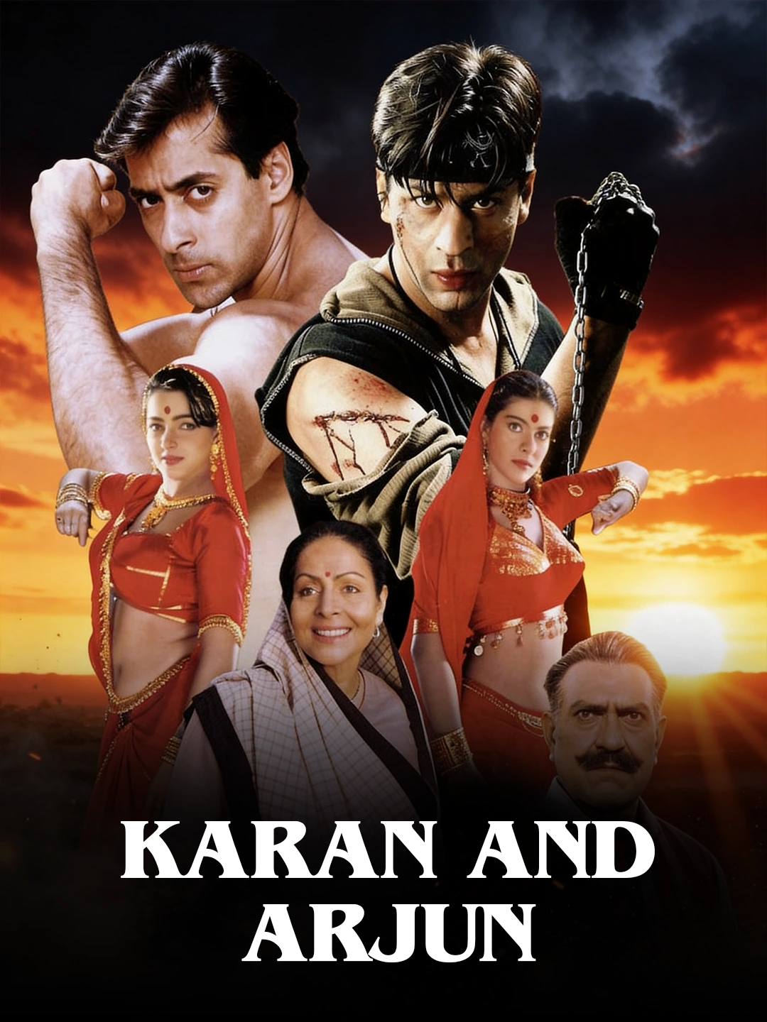 Karan Arjun poster