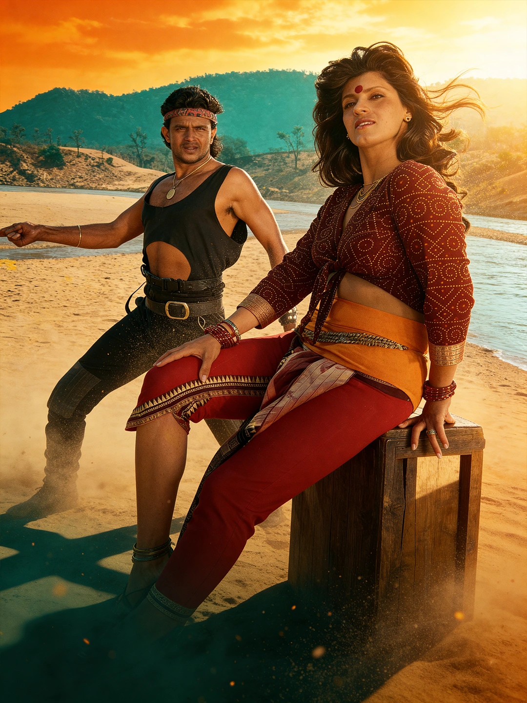 Ishq qurboni - vertikal poster