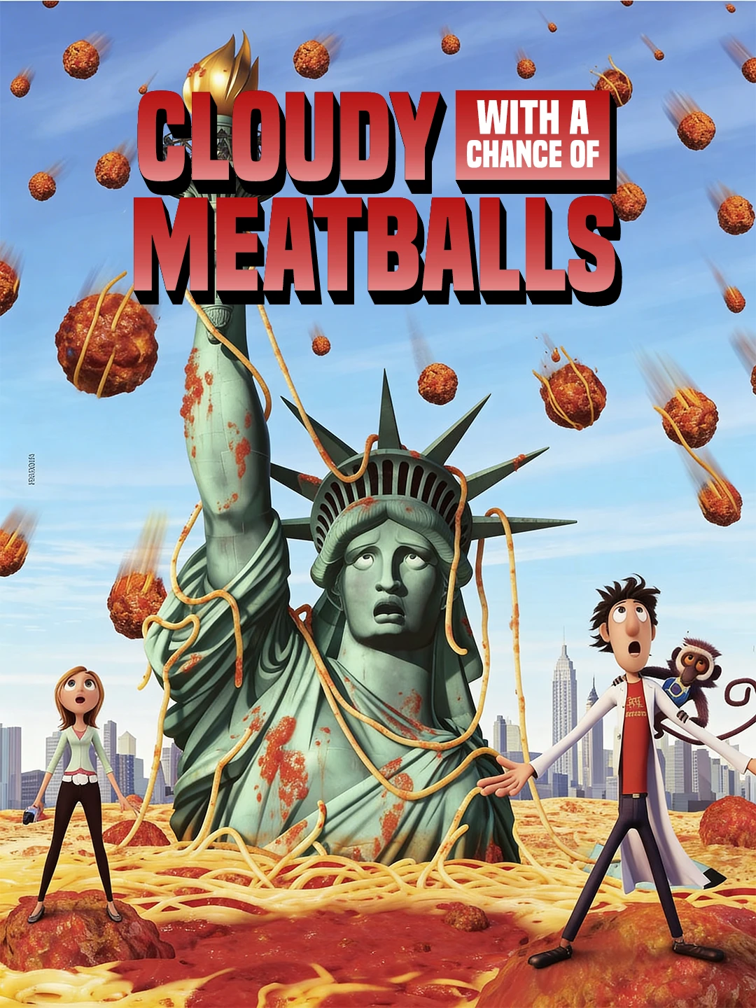 Cloudy with a Chance of Meatballs poster