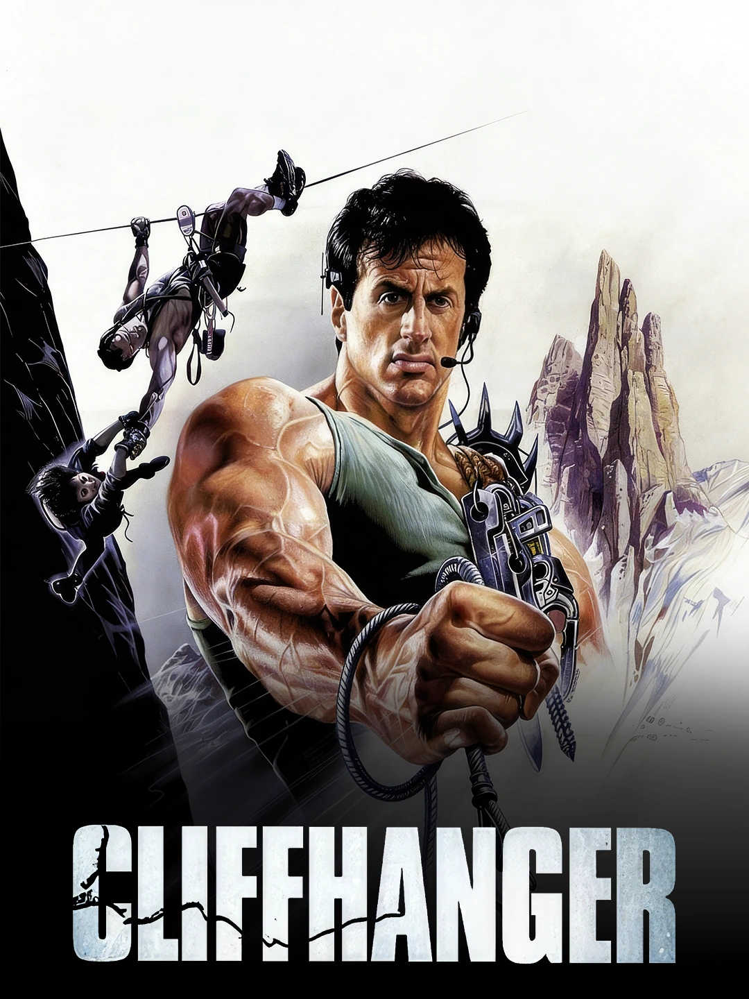 Rock climber poster