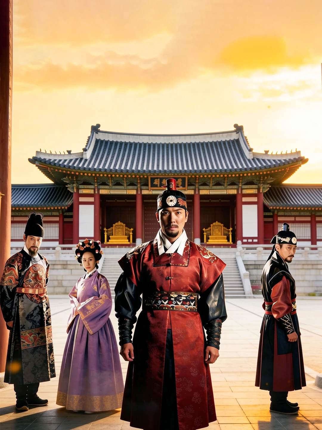 Qirol Sejong - vertikal poster