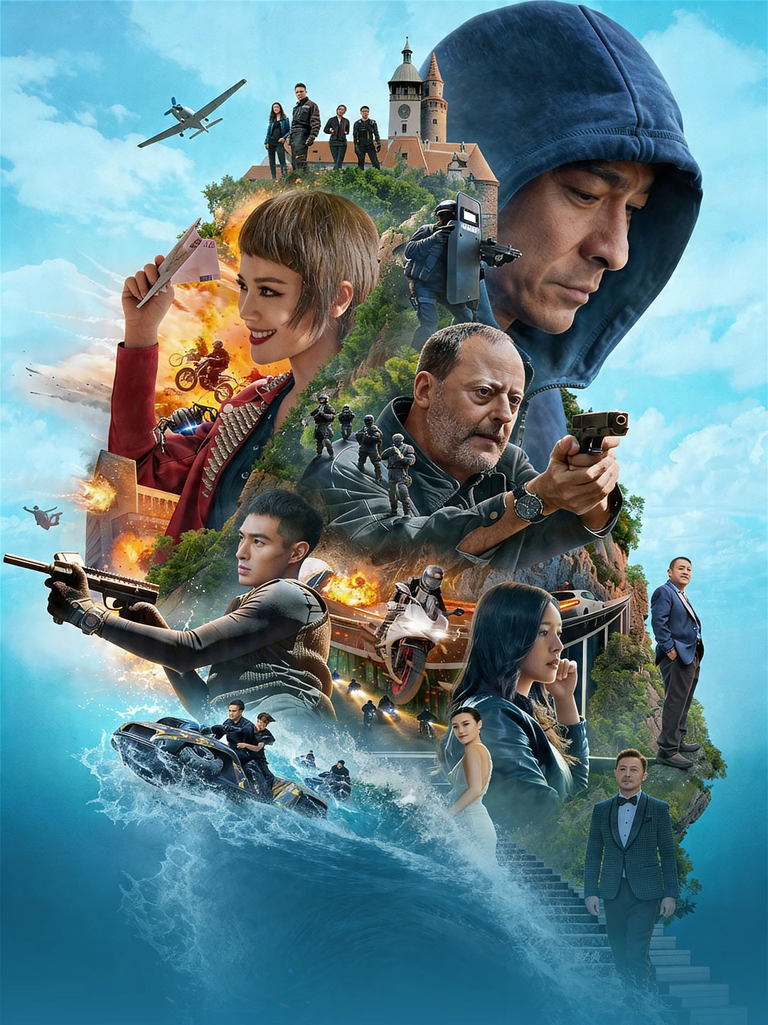 Uddaburon jamoa - vertikal poster