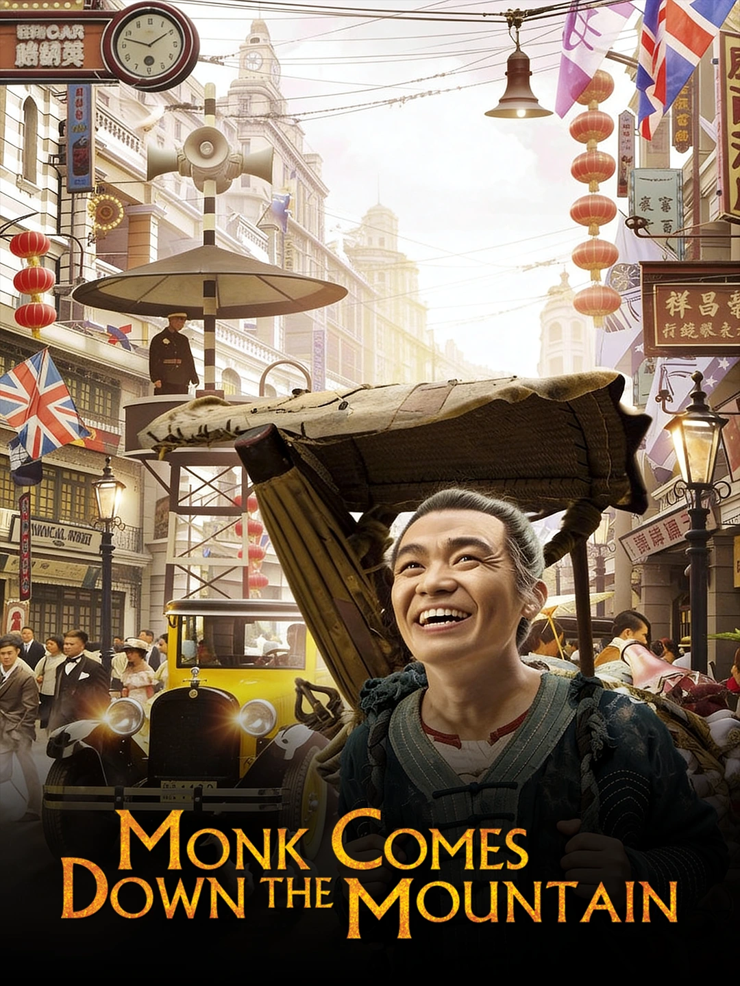 Monk comes down the Mountain poster