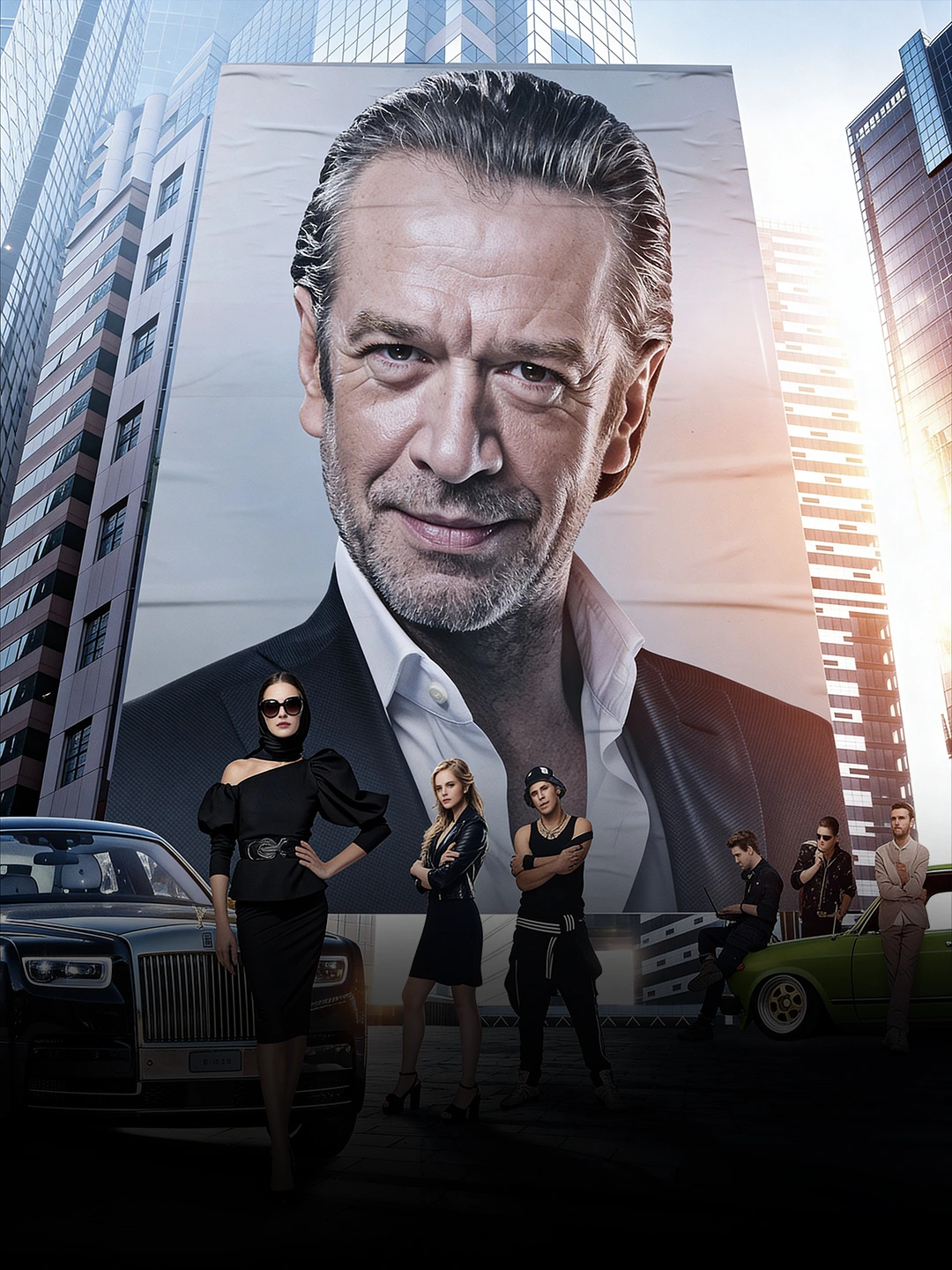 Milliard - vertikal poster