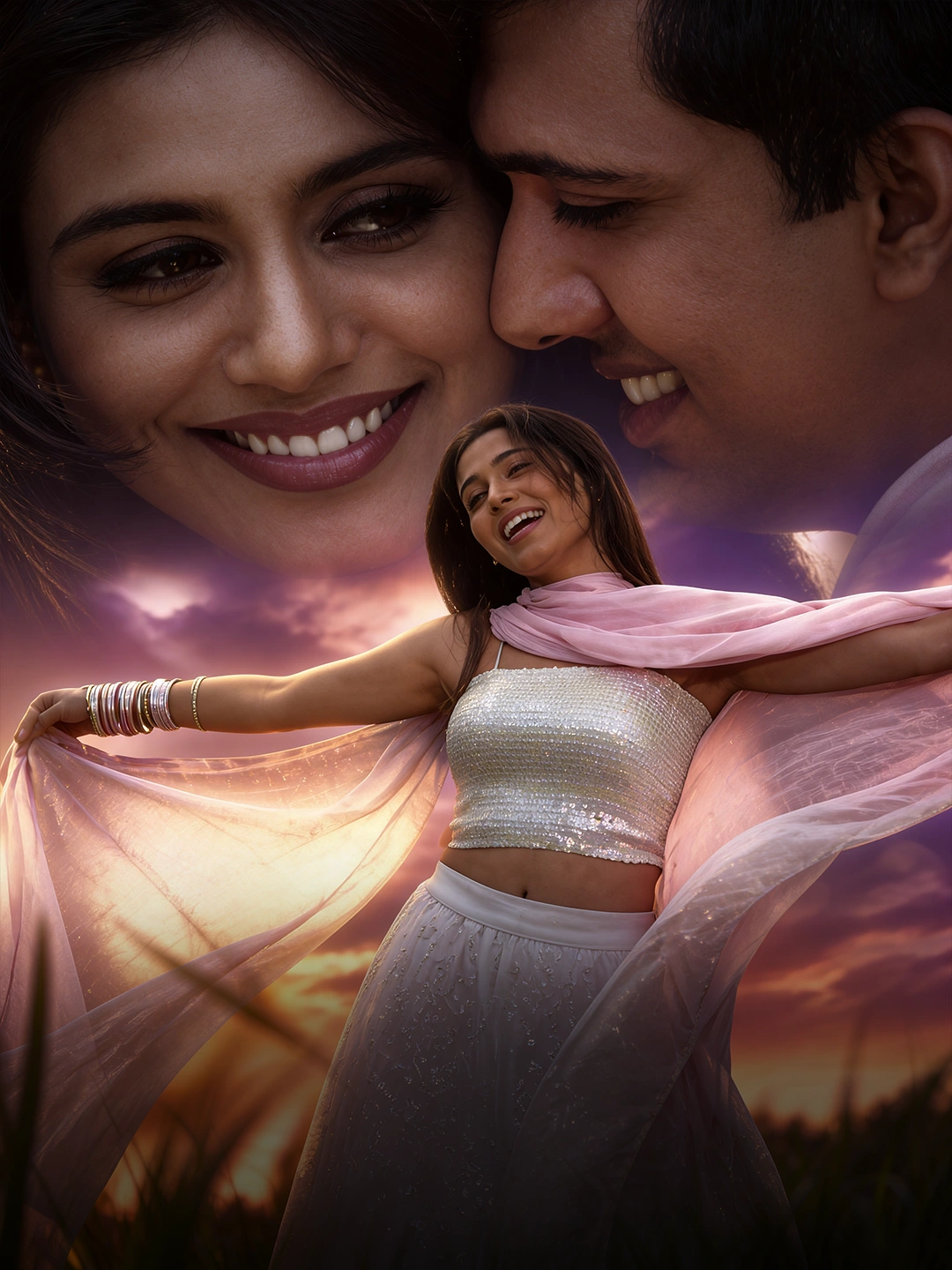 Telba muhabbat - vertikal poster