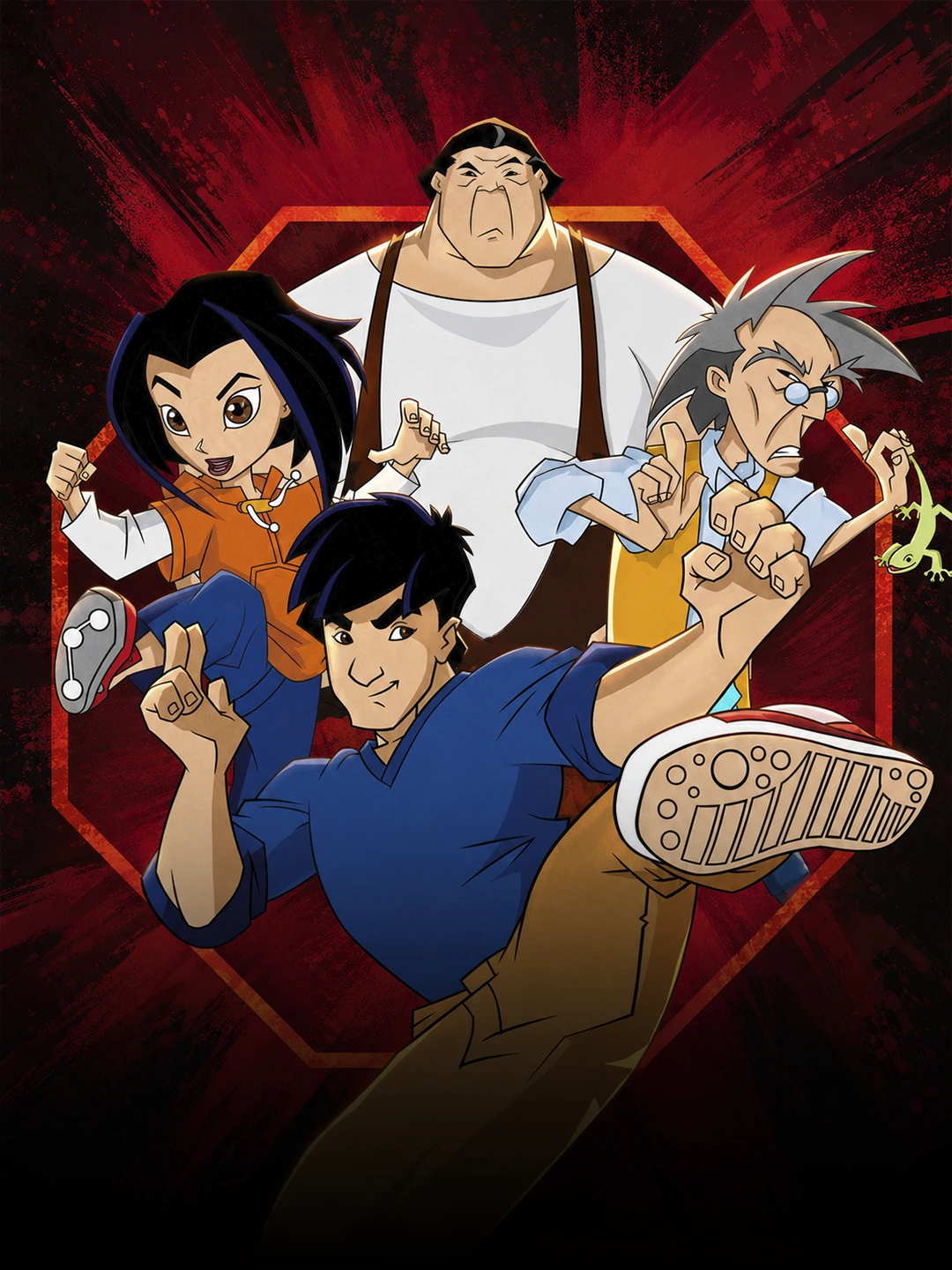 Jeki Channing sarguzashtlari - vertikal poster