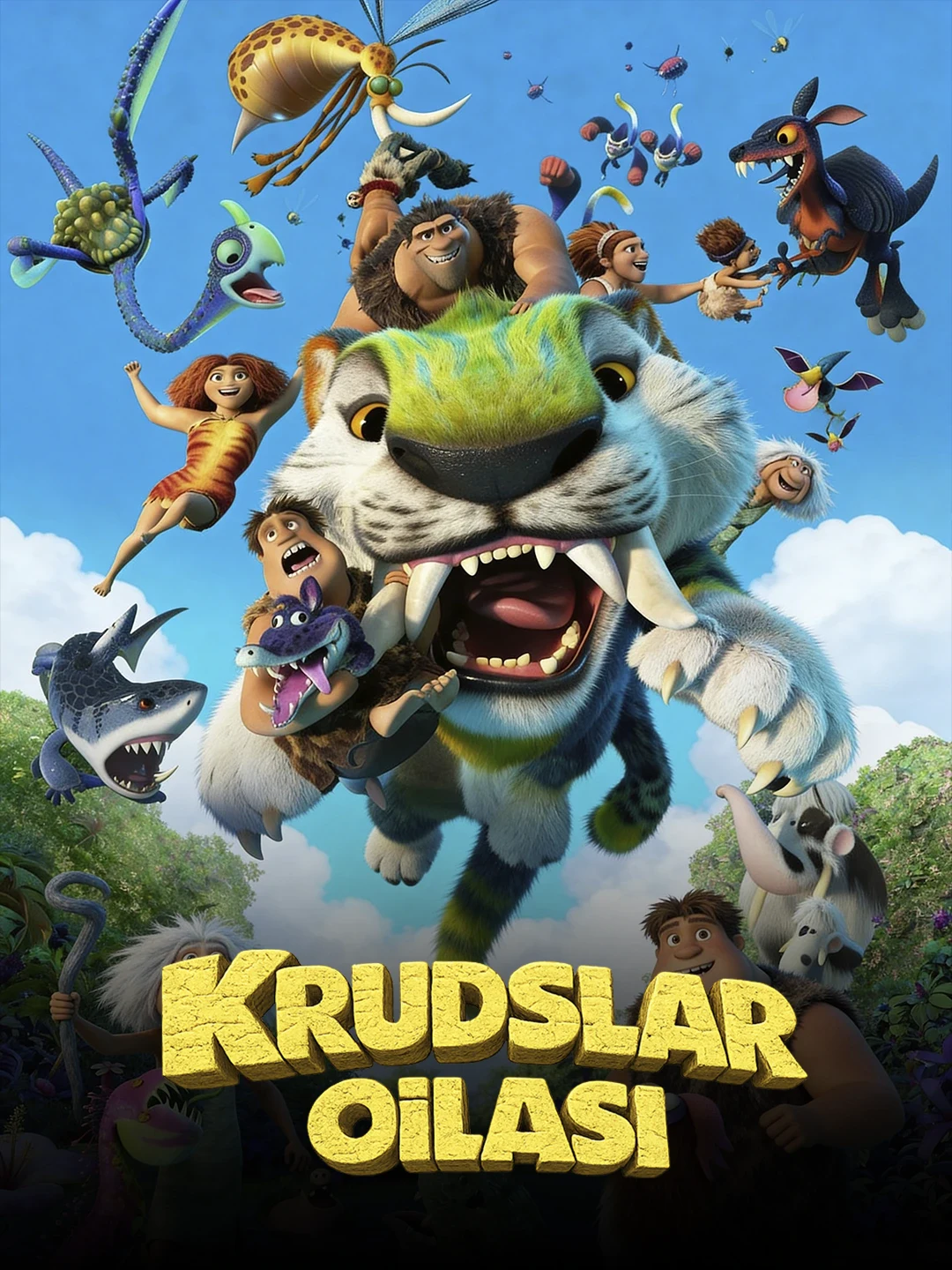 Krudslar oilasi: Oila daraxti poster