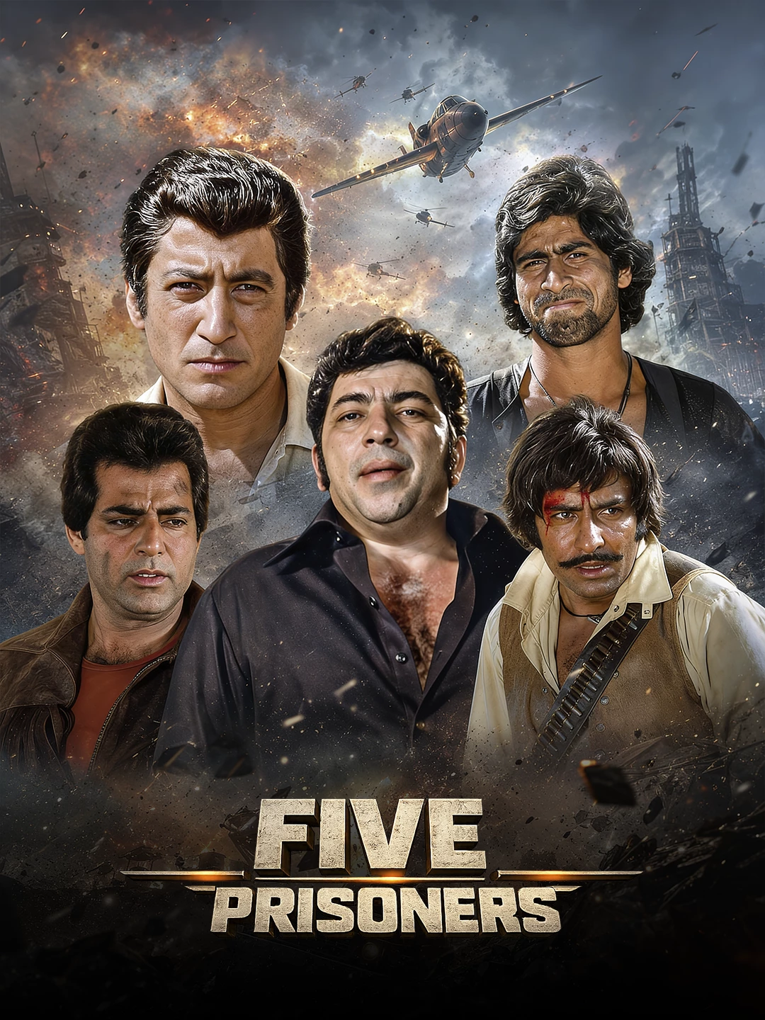Five prisoners poster