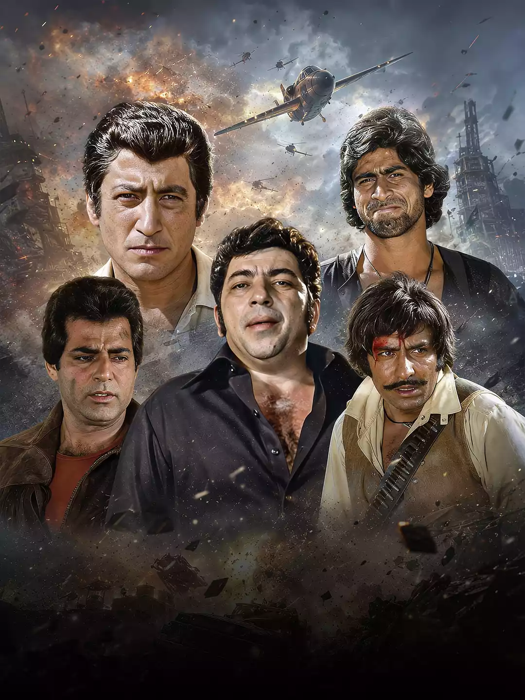 Adolat kurashi - vertikal poster