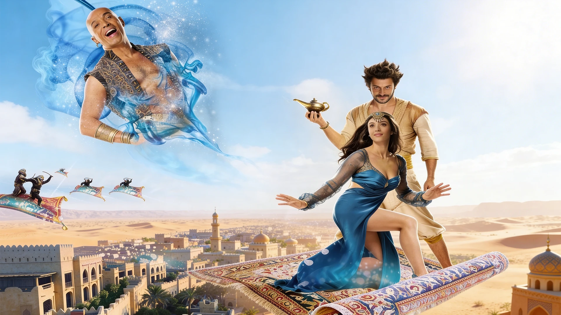 Aladdinning yangi sarguzashtlari - gorizontal poster