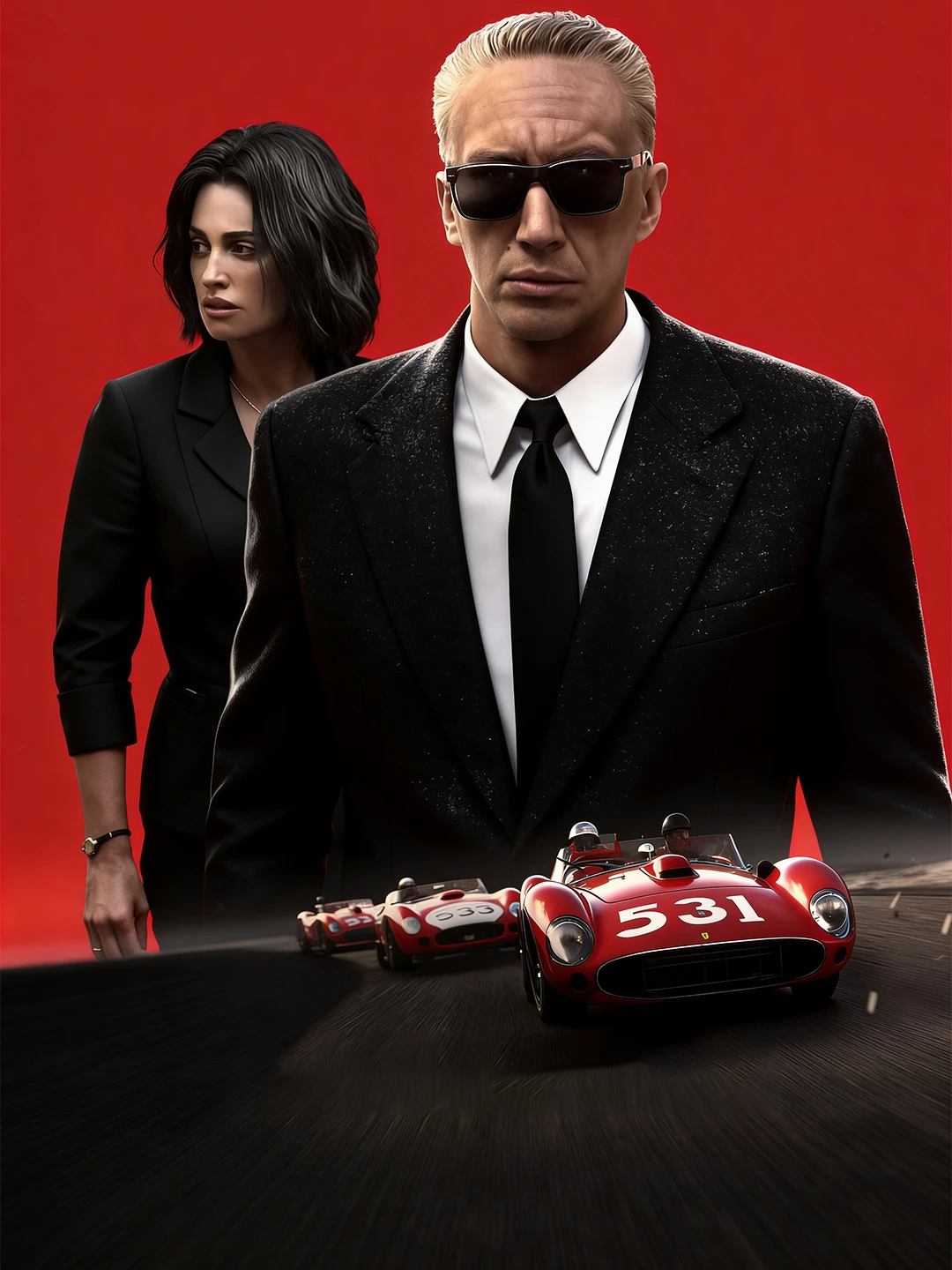 Ferrari - vertikal poster