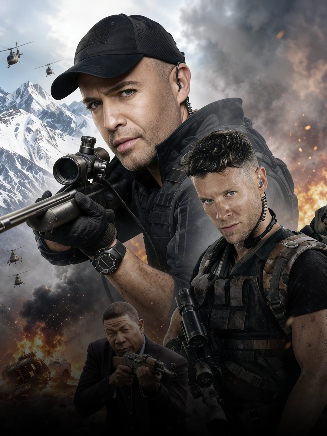 Snayper arvoh izidan - vertikal poster