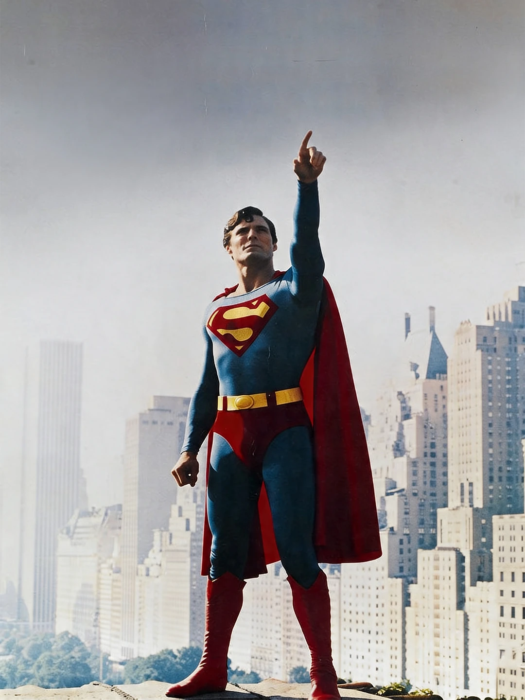 Superman - vertikal poster