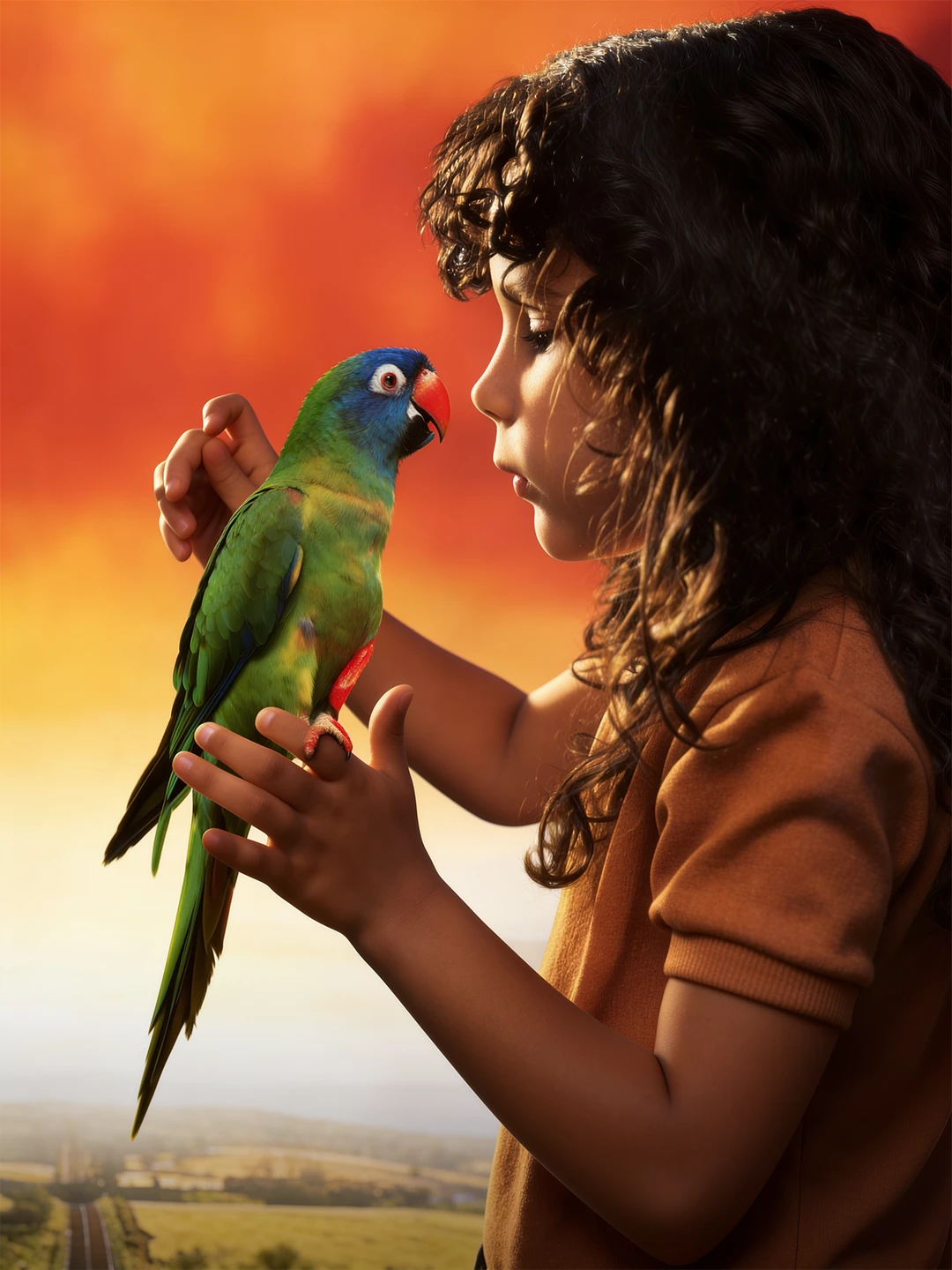 Poli - vertikal poster