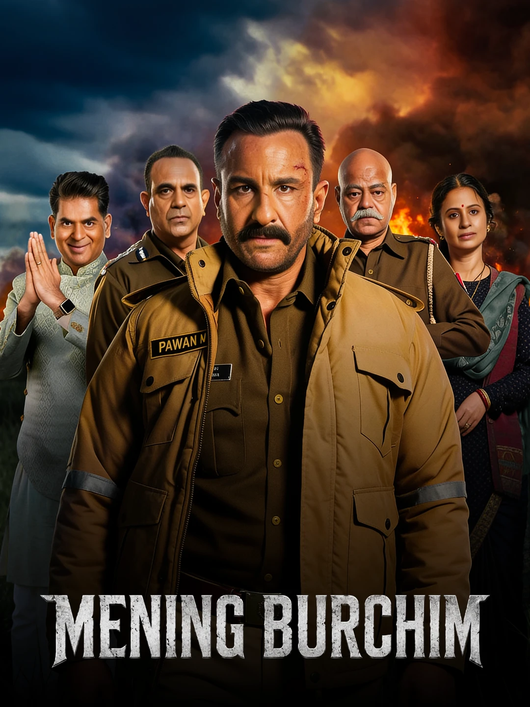 Mening burchim poster