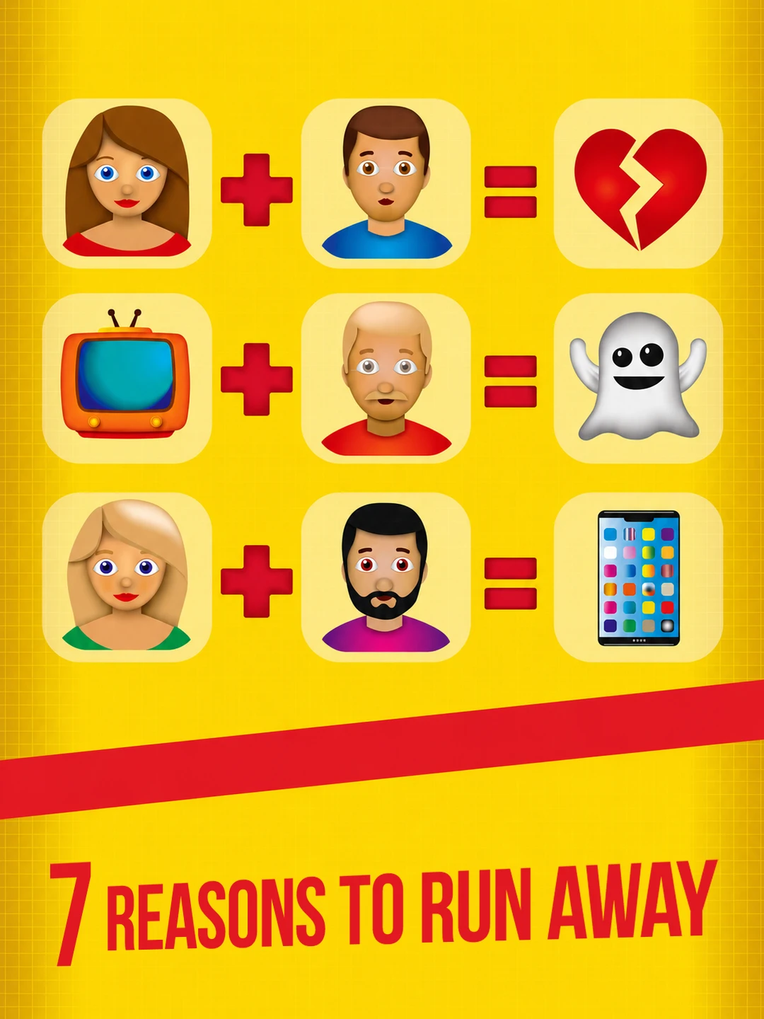 7 raons per fugir poster