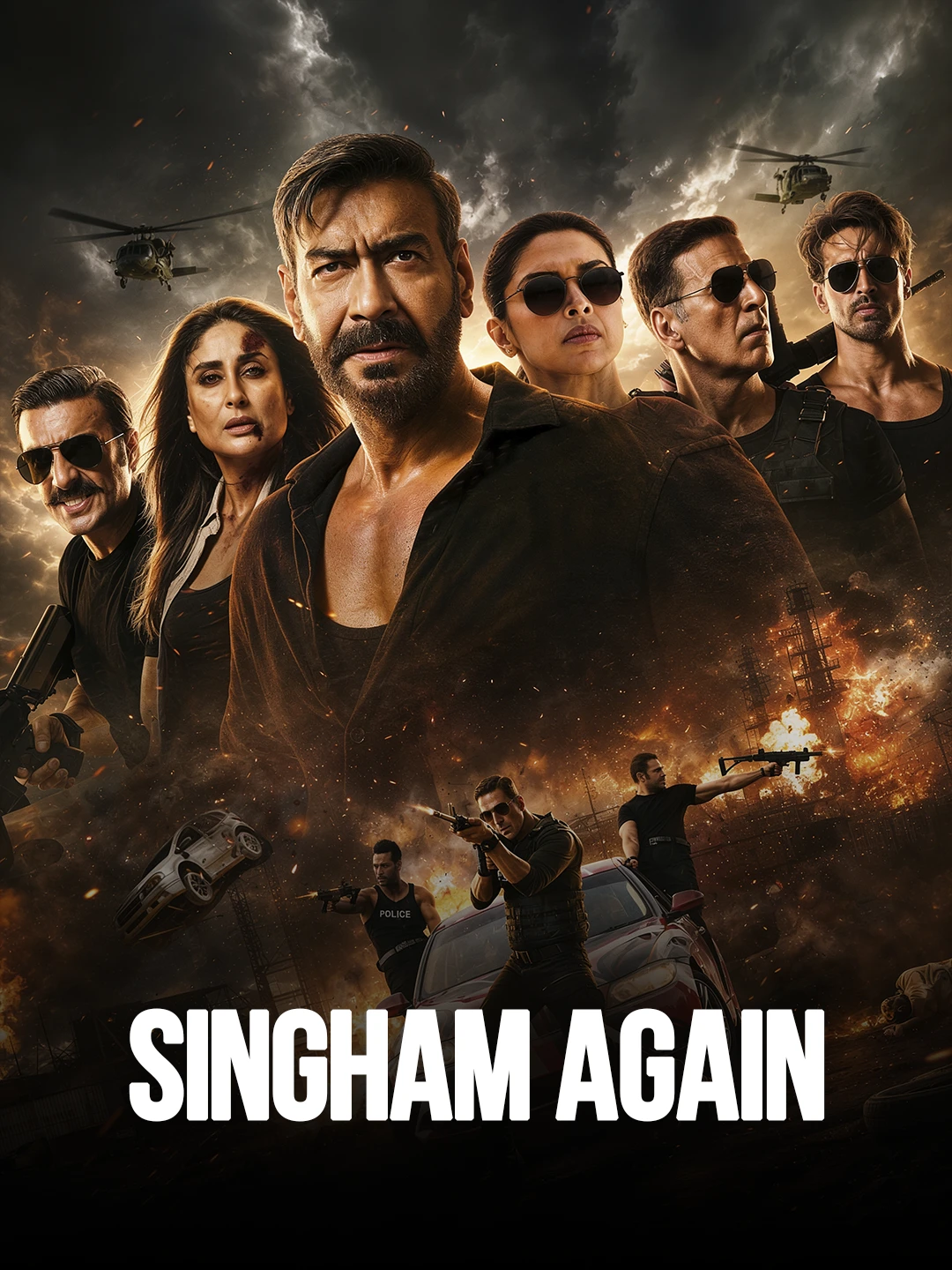 Singham Again poster