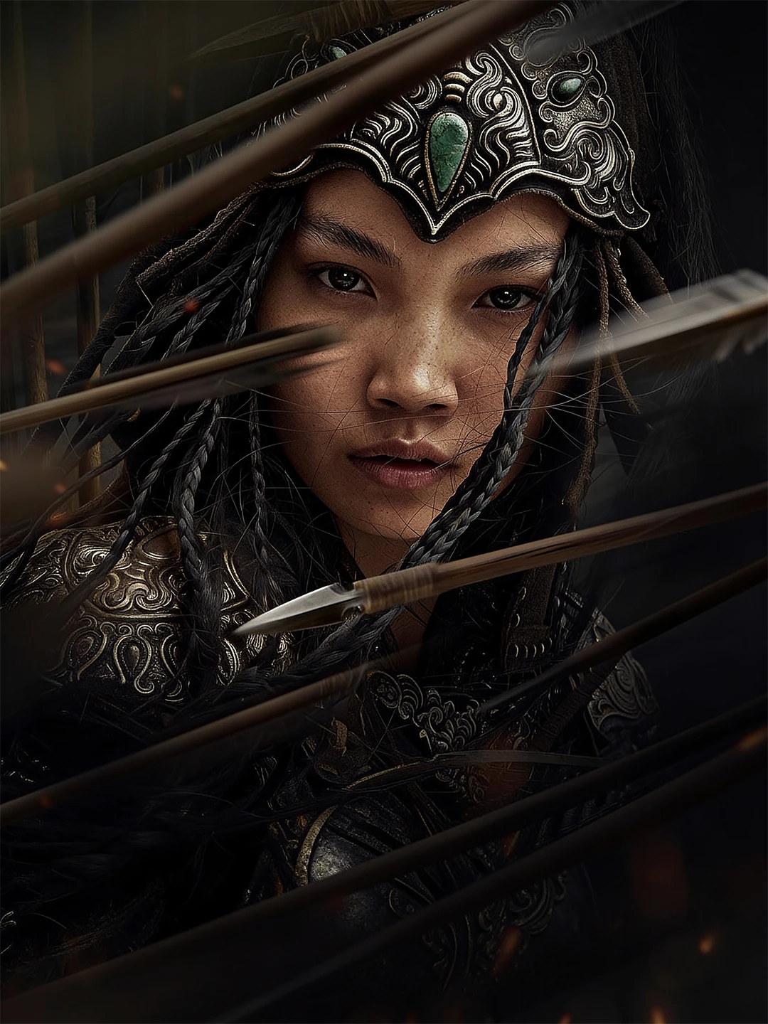 Malika Xutulun - vertikal poster