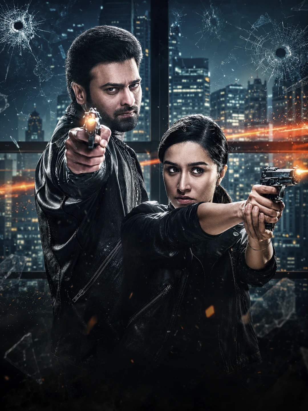 Saaho - vertikal poster