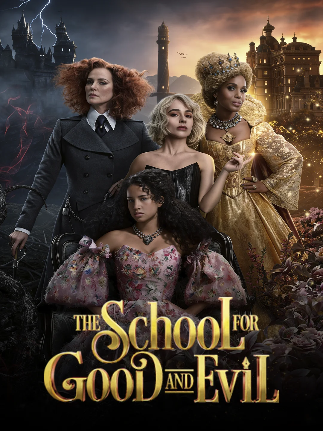The School for Good and Evil poster