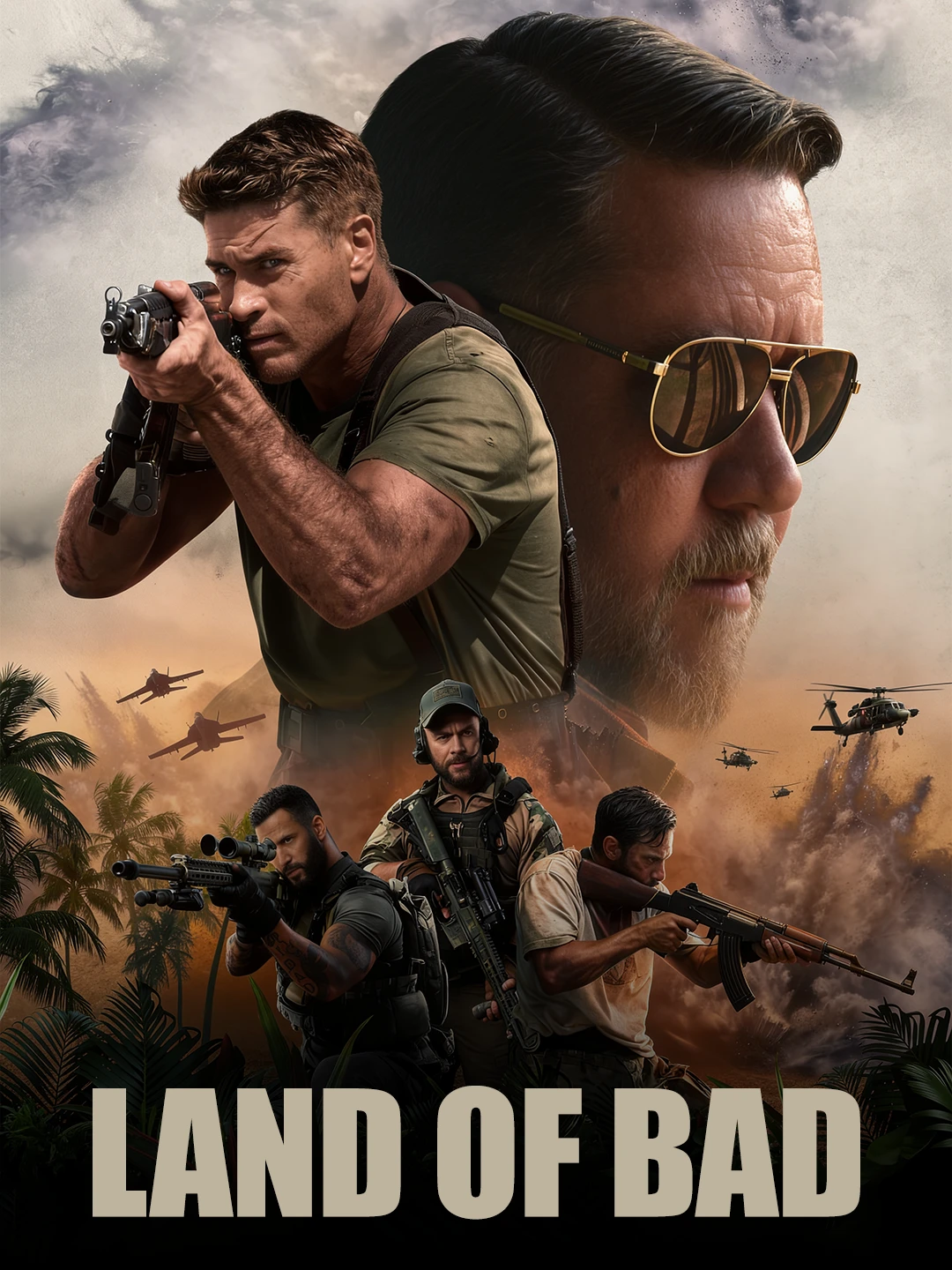 Land of Bad poster
