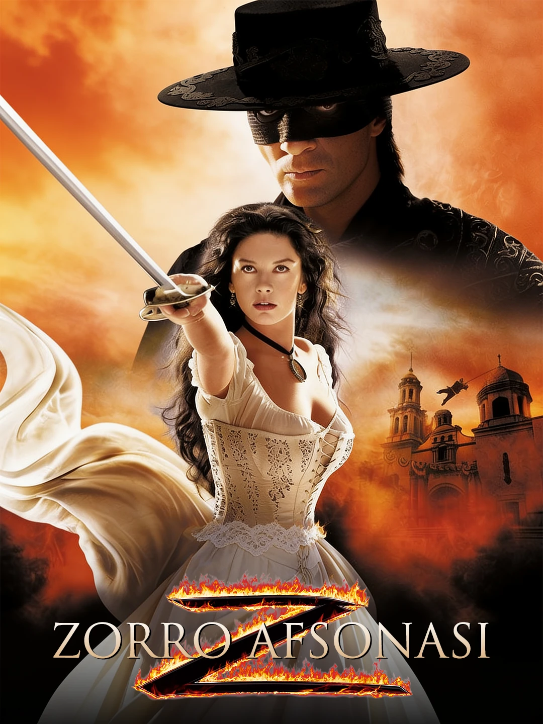 Zorro afsonasi poster