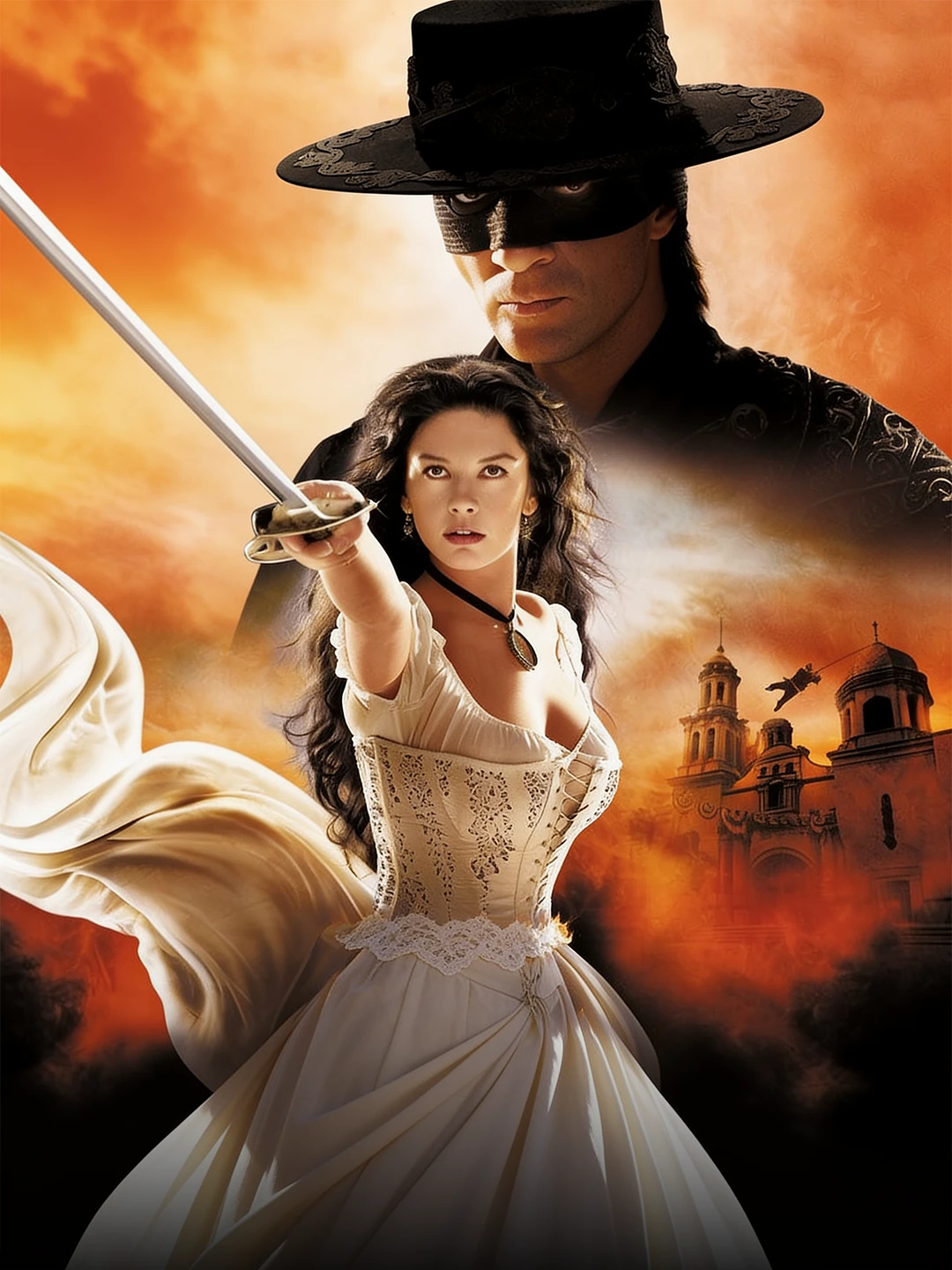 Zorro afsonasi - vertikal poster