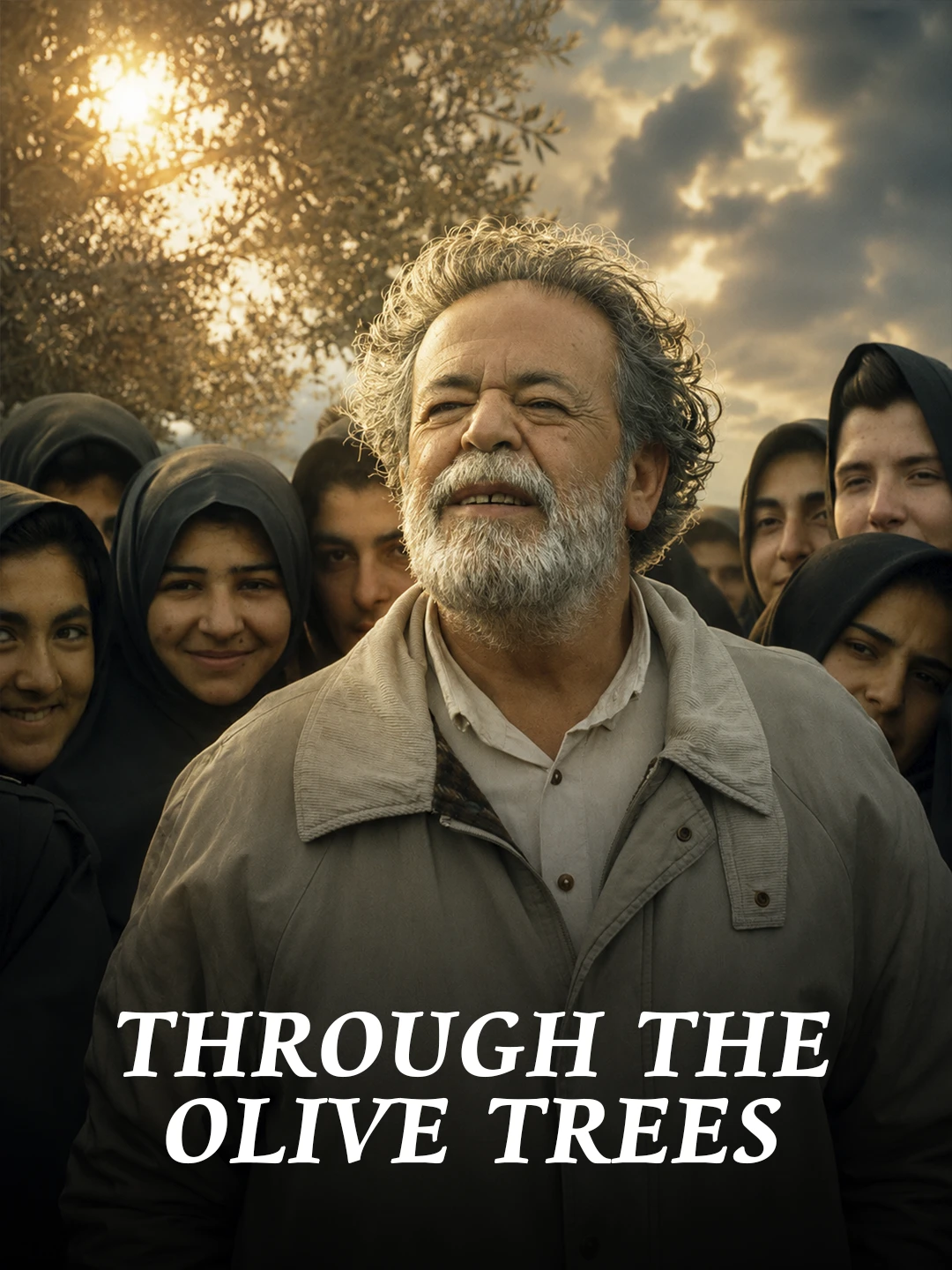 Zire darakhatan zeyton poster