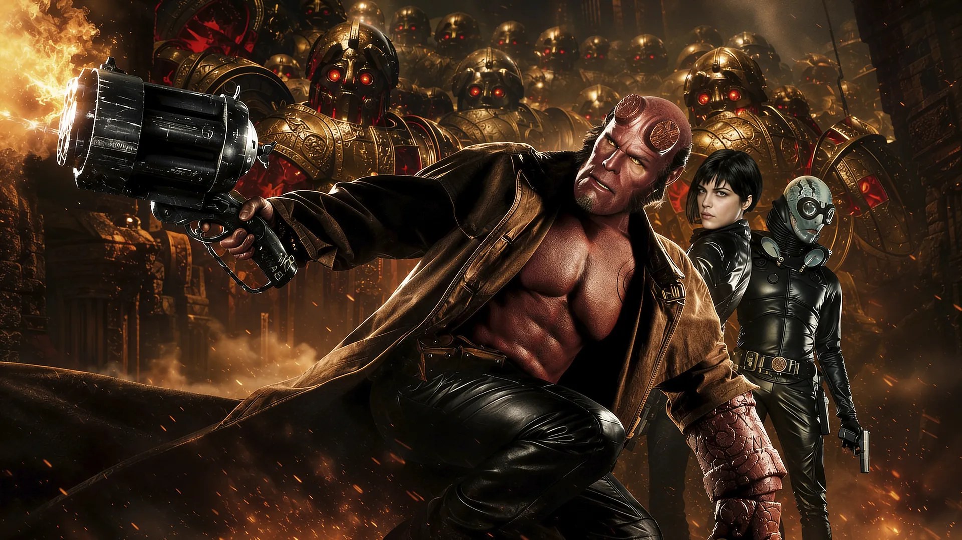 Hellboy 2 - gorizontal poster