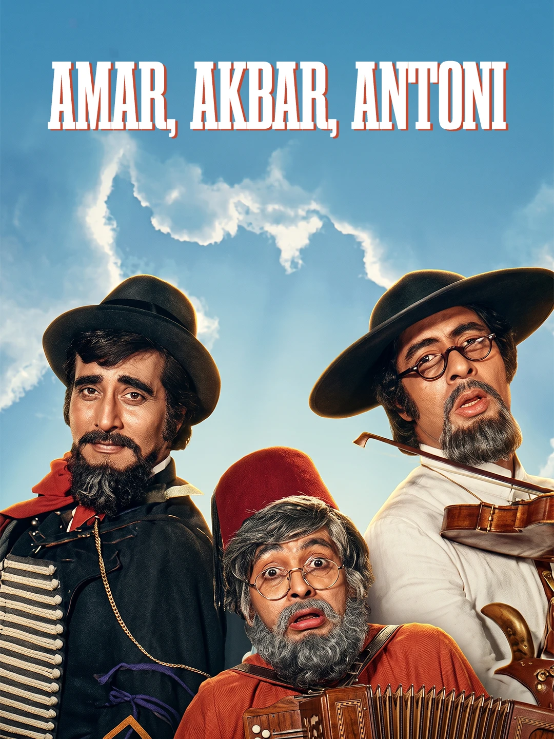 Amar, Akbar, Antoni poster