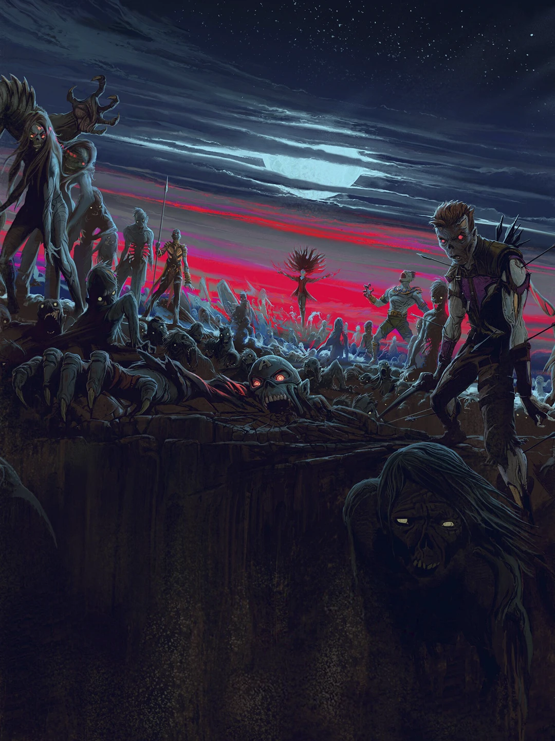 Marvel Zombilari - vertikal poster