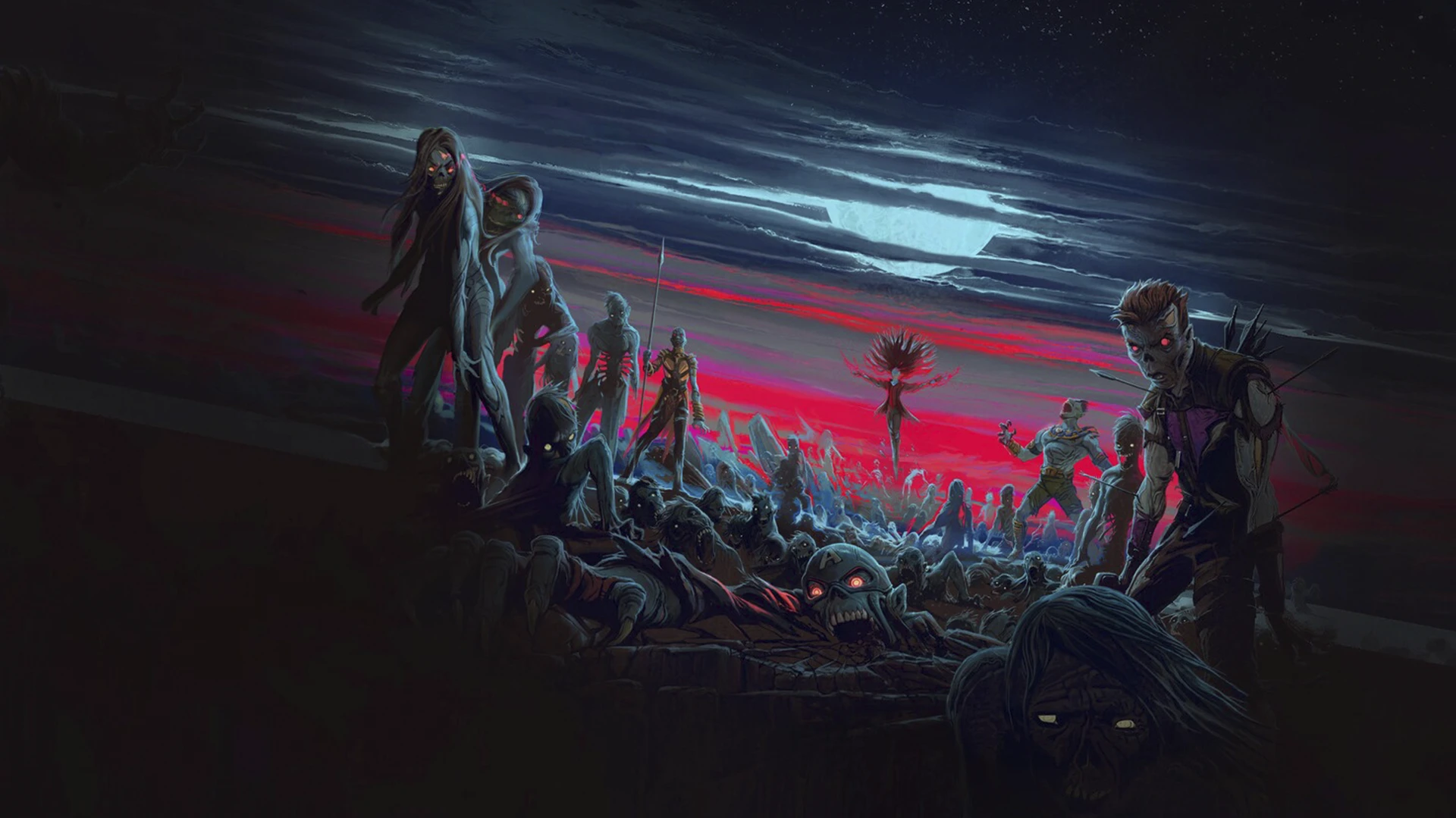 Marvel Zombilari - gorizontal poster